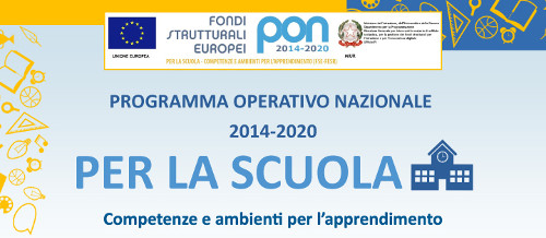 Progetto PON 2014 2020 logo